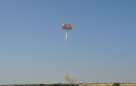 Falcon 9R-explosie